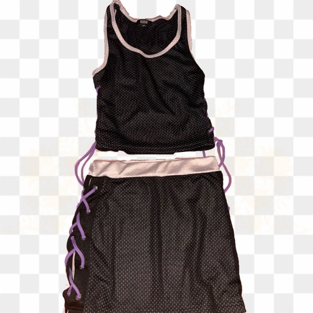 “PLAYER 01” skirt set - Picture 2 of 3